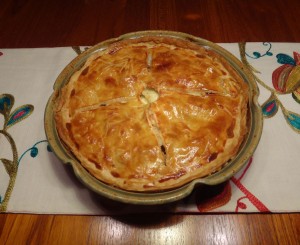Potato and Bacon Pie